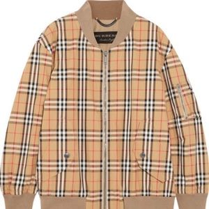 Burberry Cotton-Twill Bomber Jacket
